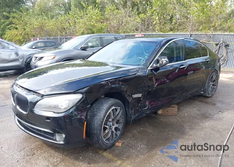 2012 BMW 750Li xDrive from USA, damaged, VIN WBAKC8C5XCC437820